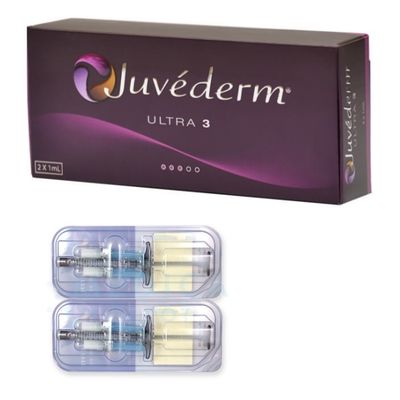 Oda sıcaklığı Dermal Filler Juvederm Yüz Filler Ultra 3 Ultra 4 Voluma