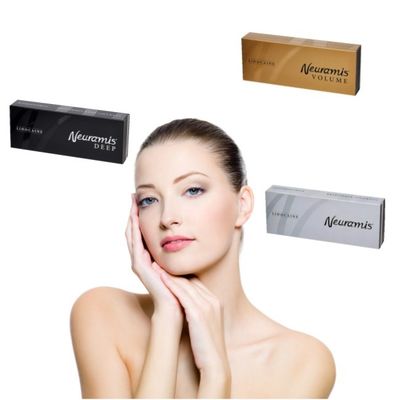 Yüksek Performanslı Çapraz Bağlı Hyaluronik Asit Neuramis Dermal Filler 30 - 45 Dakika Tedavi Süresi