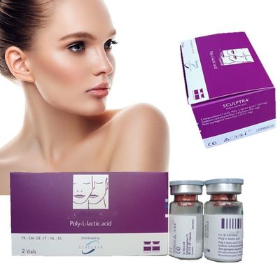 Yaşlanma Karşıtı Kırışıklıklar İçin Poly L Laktik Asit  Dermal Dolgu Yanak Popo Büyütme