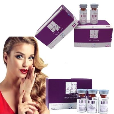 Yaşlanma Karşıtı Kırışıklıklar İçin Poly L Laktik Asit  Dermal Dolgu Yanak Popo Büyütme