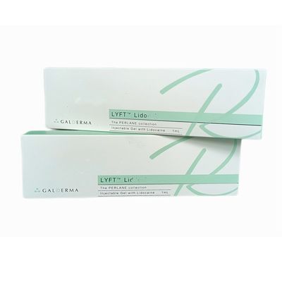 Enjeksiyon Lyft Lido Hyaluronic Acid Dermal Filler Yüz kırışıklıklarını ve kıvrımlarını azaltır