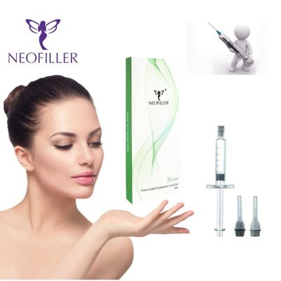 Çapraz Bağlantılı Hyaluronik Asit Dermal Dolgu Hipodermik Enjeksiyon Derinliği