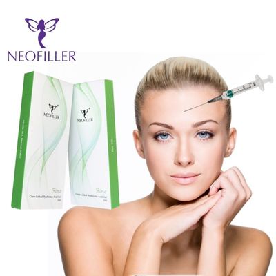Çapraz Bağlantılı Hyaluronik Asit Dermal Dolgu Hipodermik Enjeksiyon Derinliği