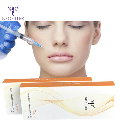 Şeffaf Enjeksiyon Dermi Dolgu Hyaluronik Asit 1ml 2ml 10ml 20ml