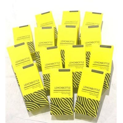 Kore Yağ Çözümü Limon Şişesi 10ml*5 Yağ Düzeltme Çevrimiçi Satış