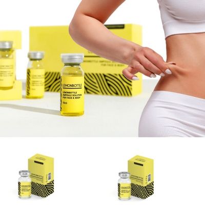 Kore Yağ Çözümü Limon Şişesi 10ml*5 Yağ Düzeltme Çevrimiçi Satış