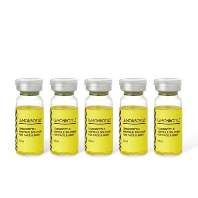 Limon Şişesi Yağ azaltımı için nihai lipoliz çözümü 10ml*5 şişe Yüksek konsantrasyonlu formül