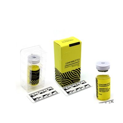 Yüksek Konsantrasyonlu Limon Şişe Solüsyonu Yağ Düzeltme Enjeksiyonları İçin 5 Flakon X 10ml Tüm Vücut