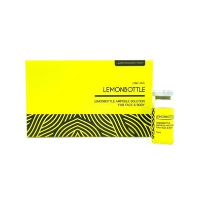 Unisex Limon Şişesi Yağ çözücü sıvı çözeltisi Lipolis için
