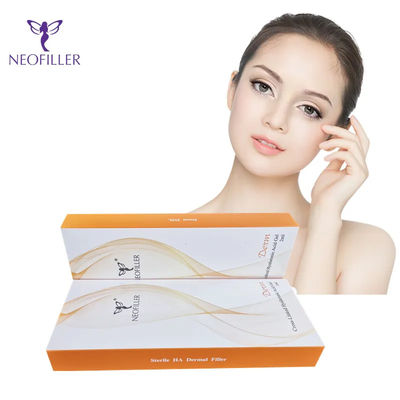 Hyaluronik Asit Dermal Filler Yüz Burn Dudak Genişletme 24mg/ml