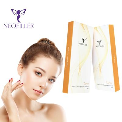 Neofiller Hipodermik Yüz Dermal Filler Çapraz Bağlı 24mg/ml Konsantrasyon 9-12 Ay Uzun ömür