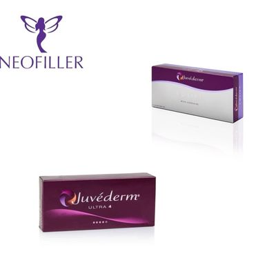 Güvenlik Juvederm Enjekte edilebilir Gel Konsantrasyon 20mg Ml Enjekte edilebilir Dermal Dolgu Yüz Haciminin Yenilenmesi ve kırışıklık azaltımı için