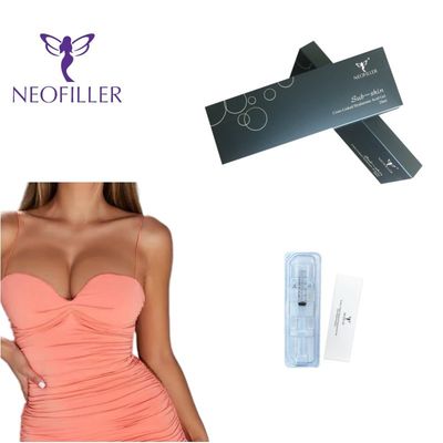 Şeffaf Hyaluronik Asit Dermal Filler 24mg/ml Yüz Yenilenmesi için Uzun Yaşam