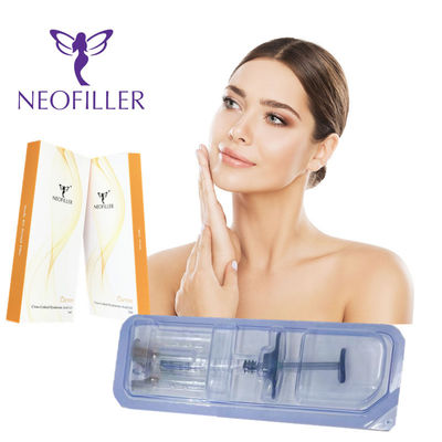 Oda Sıcaklığında Hipodermik Enjeksiyon için Şeffaf Çapraz Bağlı 24mg/ml Dermal Dolgu