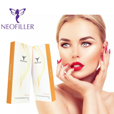 Oda Sıcaklığında Hipodermik Enjeksiyon için Şeffaf Çapraz Bağlı 24mg/ml Dermal Dolgu