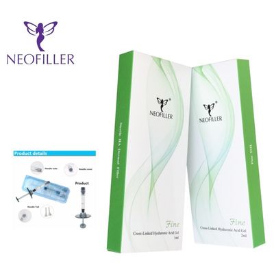 Neofiller 24mg/ml Yüz Enjeksiyonu için Şeffaf Hyaluronik Asit Dolgu