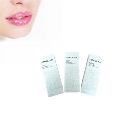 Pürüzsüzleştirme ve Doldurma için Revolax 1.1ml Hyaluronik Asit Dermal Filler İnce Derin Subq