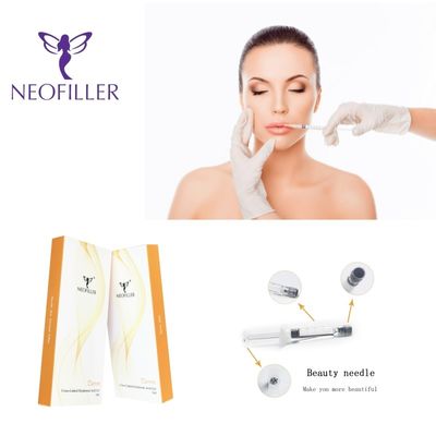 Doğal görünümlü şişmanlık için çapraz bağlantılı hiyaluronik asit dermi dolgu 5ml