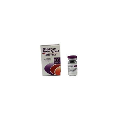 100IU Şişeler  Allergan Tip A Enjeksiyon için Toz Alın çizgileri Allergan