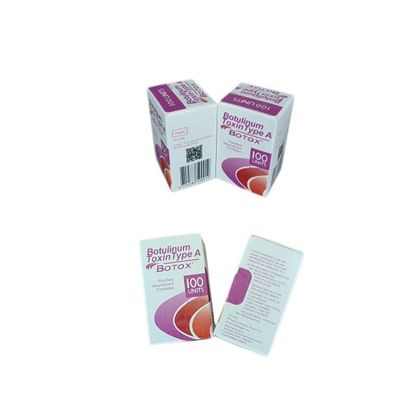 100IU Şişeler  Allergan Tip A Enjeksiyon için Toz Alın çizgileri Allergan