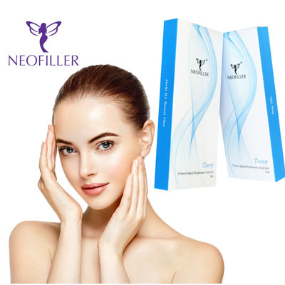 Neofiller Hyaluronic Acid Dermal Filler, Parlak Cilt için Çapraz Bağlantılı
