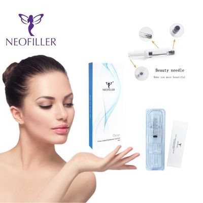 Neofiller Hyaluronic Acid Dermal Filler, Parlak Cilt için Çapraz Bağlantılı