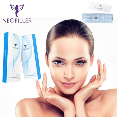 Oda sıcaklığında saklama Hyaluronik Asit Dermal Filler 2ml Şişman ve Parlak Cilt için