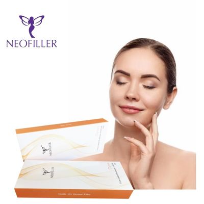 2ml Enjekte edilebilir Dermal Filler Dudak Enjeksiyonları Kıvrımları Azaltır