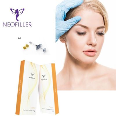 Şeffaf Hyaluronik Asit Dermal Filler Enjekte edilebilir Gel Yumuşak Genç Cilt Yüz Yenilenmesi Geliştirme