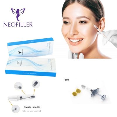 Etkili kırışıklık azaltıcı Hiyaluronik Asit Dermal Dolgu Şeffaf Enjekte edilebilir Gel Oda sıcaklığı Yüz Büyütme