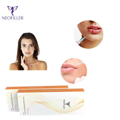 Neofiller 2ml Hyaluronik Asit Dermal Filler Lido Enjekte edilebilir Gel Yüz Yenilenmesi Artırıcı