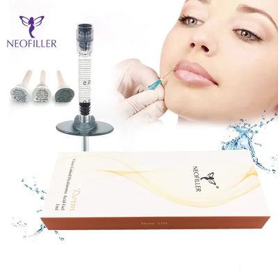 Neofiller 2ml Hyaluronik Asit Dermal Filler Lido Enjekte edilebilir Gel Yüz Yenilenmesi Artırıcı