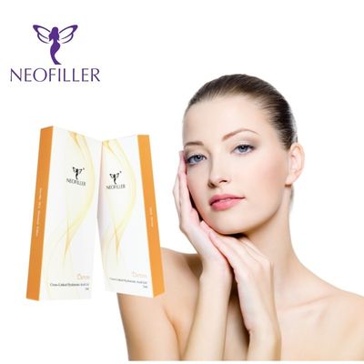 24mg-ml Hyaluronik Asit Dermal Filler Enjekte edilebilir Gel Yüz Enjeksiyonu Yüksek Konsantrasyonlu Geliştirme