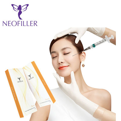 24mg-ml Hyaluronik Asit Dermal Filler Enjekte edilebilir Gel Yüz Enjeksiyonu Yüksek Konsantrasyonlu Geliştirme