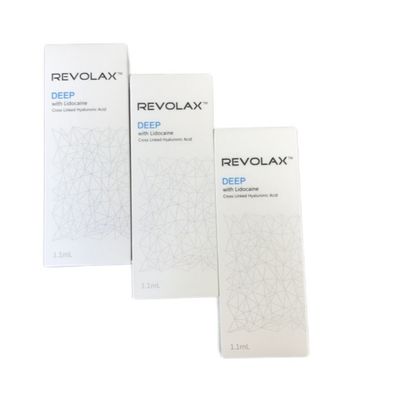 Revolax Fine Deep Sub Q Enjekte edilebilir Hiyaluronik Asit Deri Doldurucu Dudak için