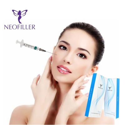 1 ml Hyaluronik Asit Dermal Dolgu Enjekte Edilebilir Jel Doğal Uzun Ömürlü Yüz Gençleştirme Çözümü