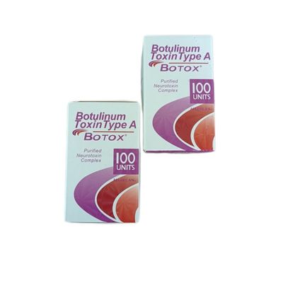 Allergan Botox 100U/flakon, kırışıklık önleyici enjeksiyon için botulinum toksin tozu 2-8°C depolama ve fermantasyon üretim