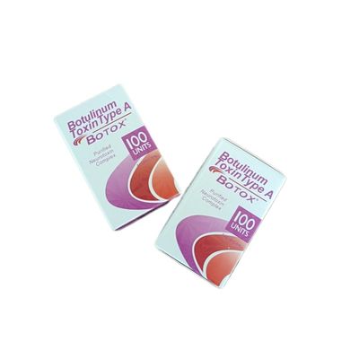 Allergan Botox 100U/flakon, kırışıklık önleyici enjeksiyon için botulinum toksin tozu 2-8°C depolama ve fermantasyon üretim