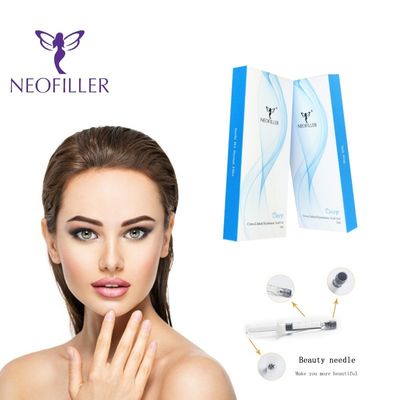 Çapraz Bağlama Hyaluronik Asit Dermal Dolgu 1ml-20ml Enjekte Edilebilir Jel Yüz Kırışıklık Azaltma Geliştirme
