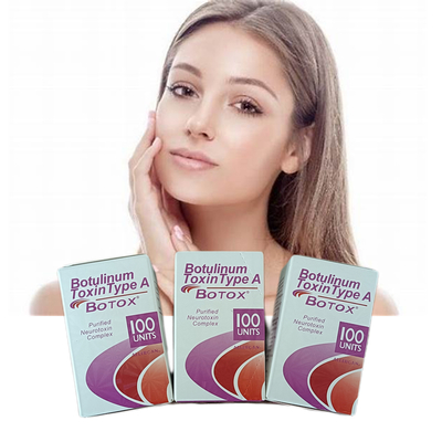 Sıcak Dermal Dolgular Botox Anti Yüz Kırışıklıkları Botulinum Toksin 100 Ünite