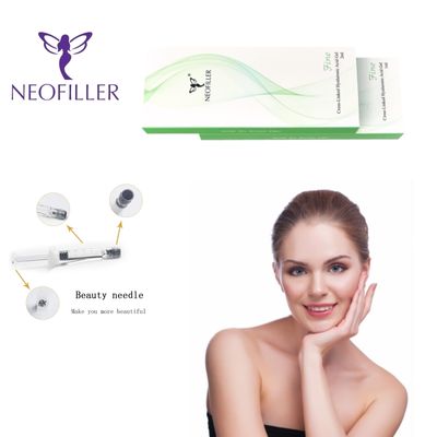 Oda Sıcaklığında Depolama Hyaluronik Asit Dermal Dolgu Enjekte edilebilir Gel Uzun Süren Gençlik Görünümü Yüz Büyütme