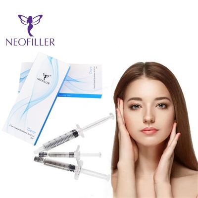 Neofiller Derin 24mg-ml Hyaluronik Asit Dermal Dolgu Enjekte Edilebilir Jel 9-12 Ay Uzun Ömürlü Hipodermik Enjeksiyon