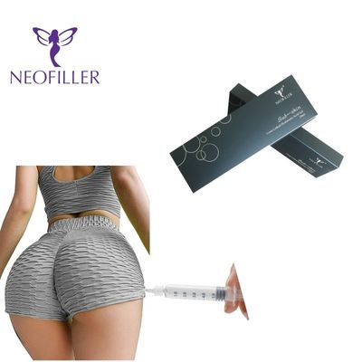 Çapraz Bağlantılı 24mg-ml Hyaluronik Asit Dermal Dolgu Steril Şırınga Enjekte edilebilir Gel 9-12 Ay Uzun ömür