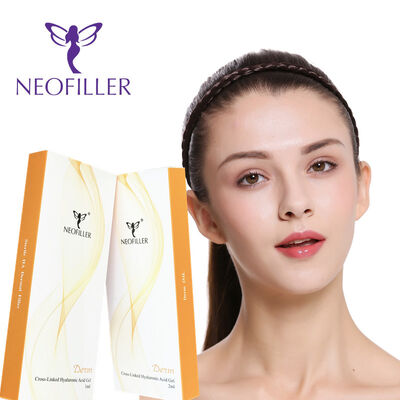 Neofiller 24mg/ml konsantrasyonlu ve 9-12 aylık uzun ömürlü çapraz bağlantılı Hiyaluronik Asit Dermal Filler