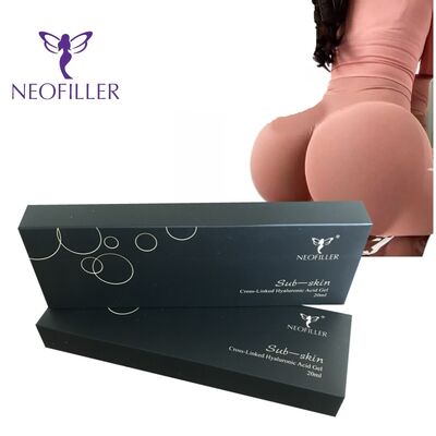 Oda sıcaklığında depolama ve kozmetik işlemler için uygun çapraz bağlantı teknolojisine sahip şeffaf hiyaluronik asit dermal dolgu