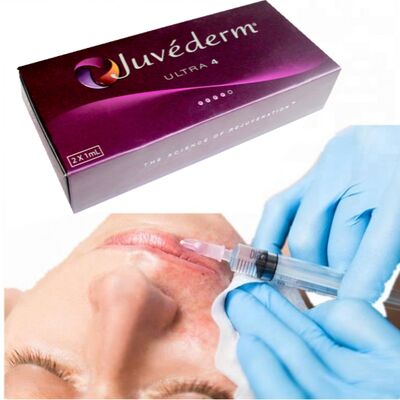 Dudak Büyütme Juvederm Dermal Filler Çapraz Bağlı Hyaluronik Asit Uzun Süren Dolgu Çözümü