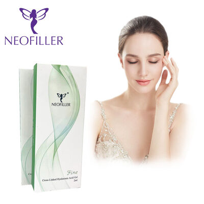 Neofiller Cross-Linked 24mg-ml Hyaluronik Asit Dermal Filler Enjekte edilebilir Gel 9-12 Ay Uzun Yaşamı Artırma