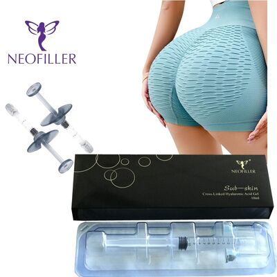 Neofiller 24mg-ml Hyaluronik Asit Dermal Dolgu Şeffaf Enjekte Edilebilir Jel 9-12 Ay Uzun Ömürlü Yüz Gençleştirme