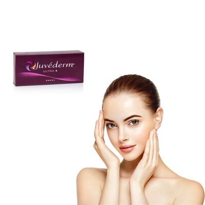 Yüz Simetrisi Juvederm Dermal Filler Hyaluronik Asit Enjekte edilebilir Gel Dudak Büyütme Dolgu Çözümü