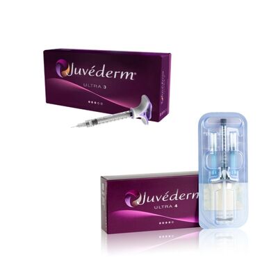 Kıvrım Düzeltme Juvederm Dermal Filler Hyaluronik Asit Enjekte edilebilir Gel Uzun Süren Yumuşatıcı Tedavi